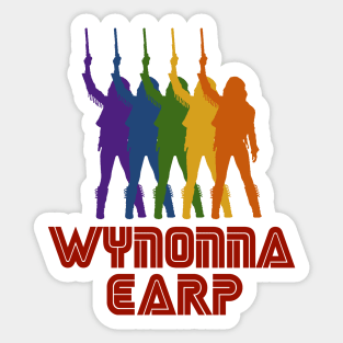 Pride Wynonna Earp Silhouettes Sticker